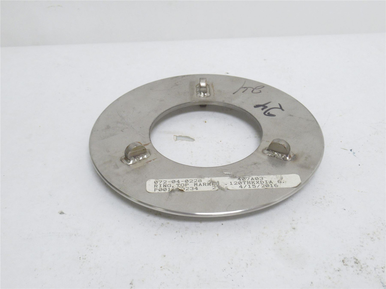 Stein-JBT 072-04-0228; Charmaker Ring W/Spacer; SS; 73mmID