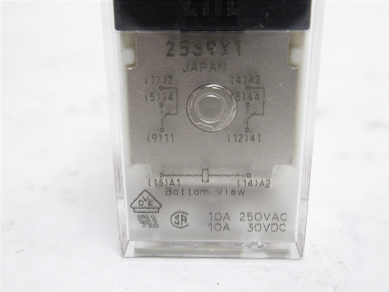 Omron MY2-DC24; Relay; 10A; 250VAC/30VDC; Coil: 24VDC; DPDT