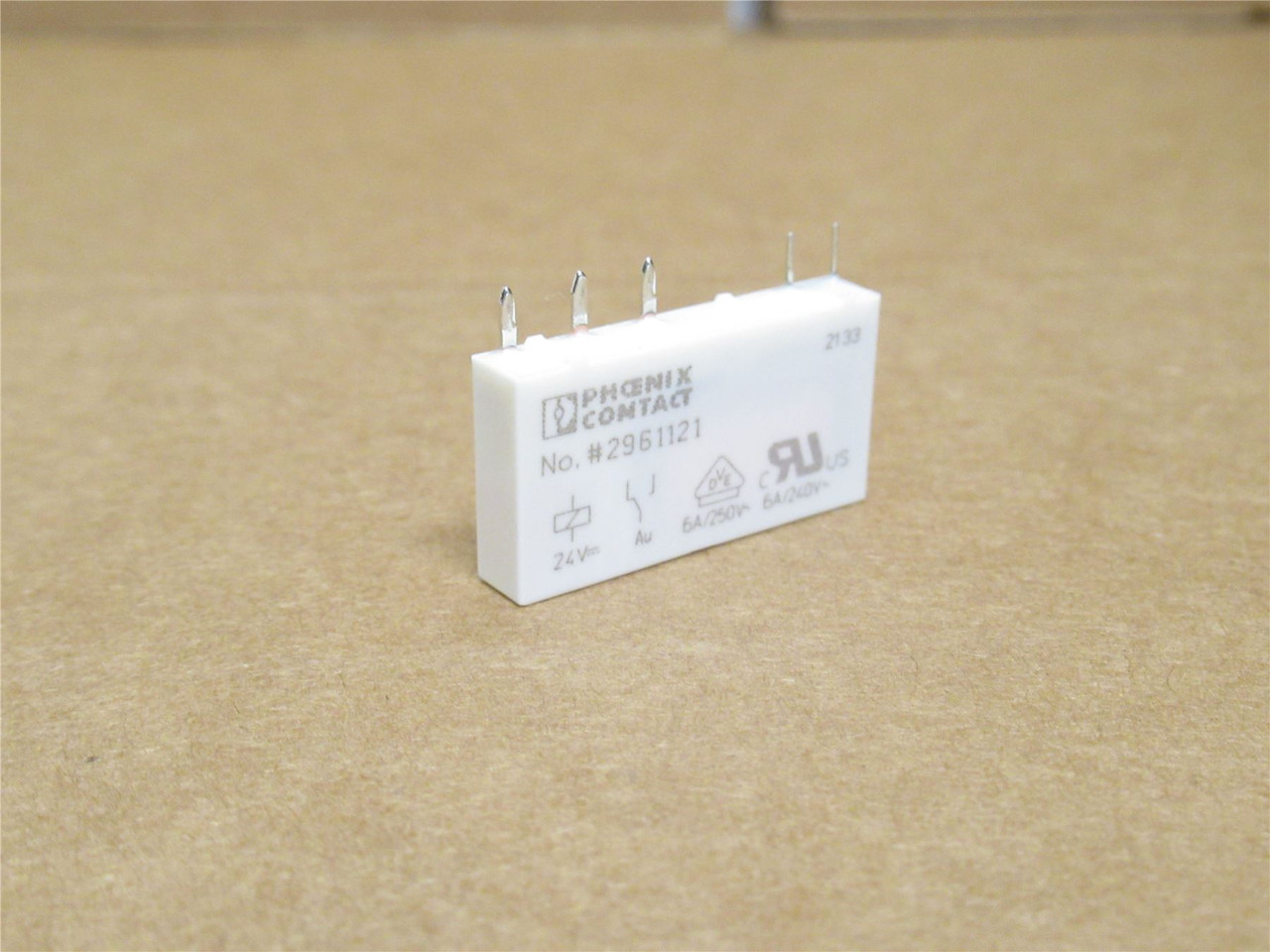 Phoenix 2961121; Relay; 6A; 250/240VAC/DC; 5-Pin