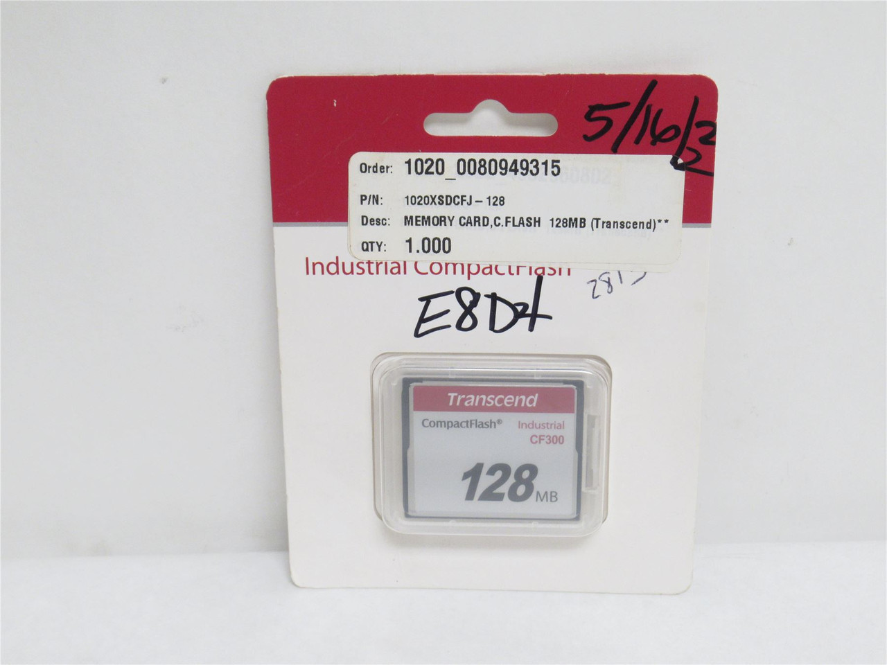 Transcend TS128MCF300; Compact Flash Card; 128MB