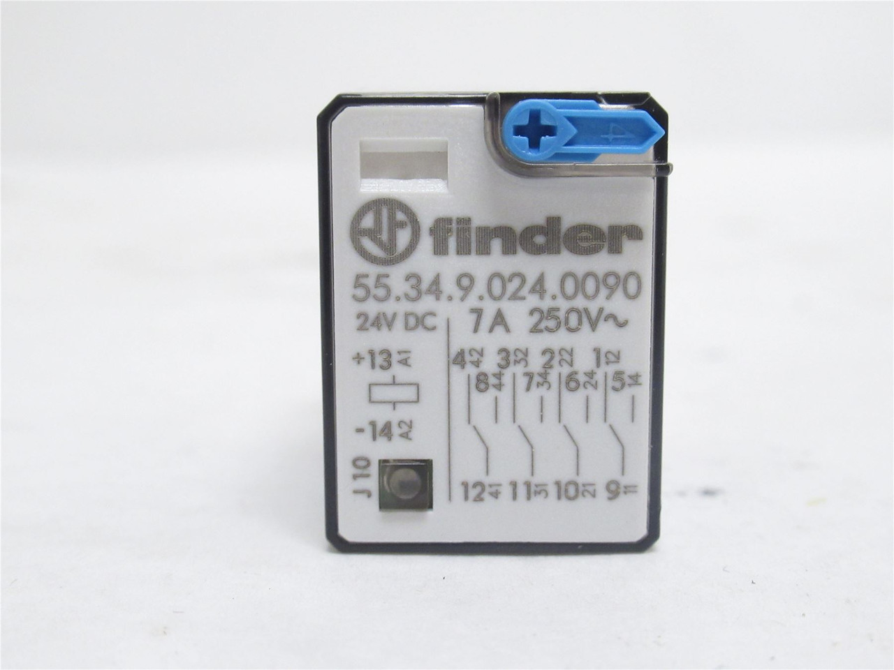Finder 55.34.9.024.0090; Power Relay; 5A; 250VAC Coil: 24VDC