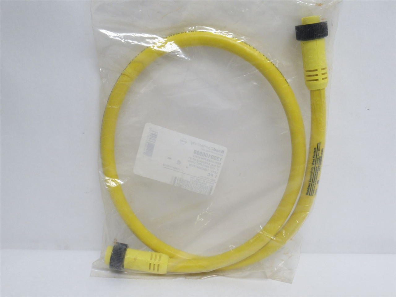 Woodhead 1300100999; Double-Ended Cord-Set; 5P; 3' Long