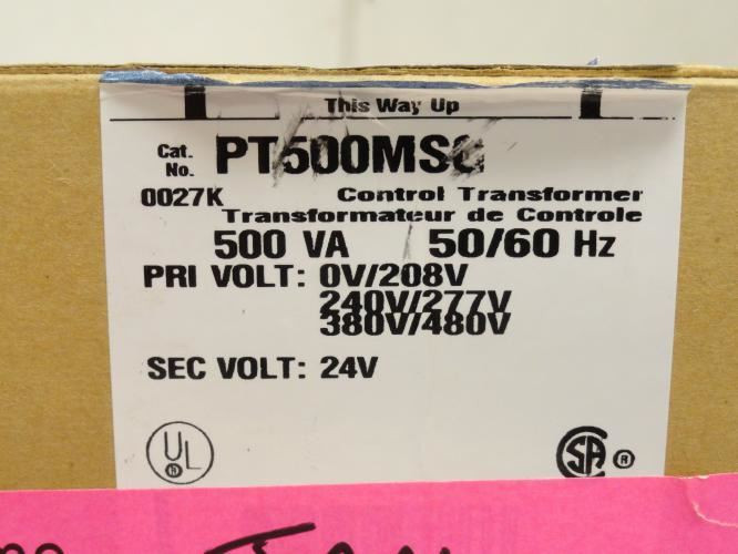 Hammond PT500MSG; Control Transformer; 500vA; 20.9 Amp