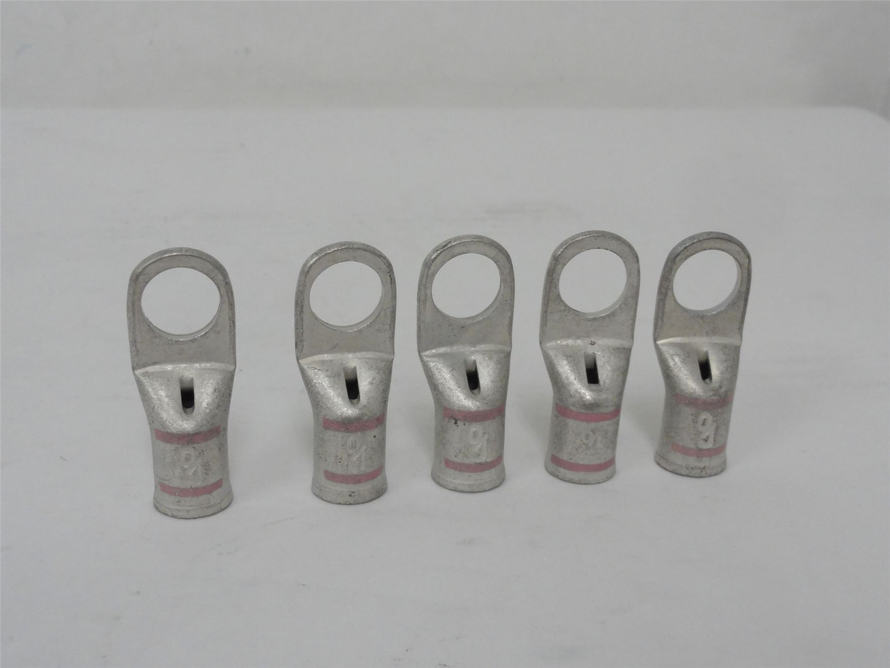 Ilsco CCL-1/0-12; Lot-5 Copper Compression Lug 1/0AWG