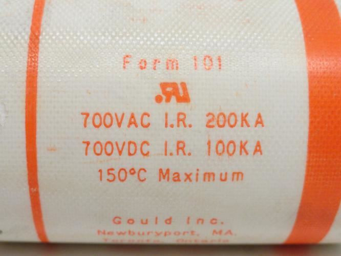 Gould A70QS500; Semiconductor Fuse; 500A; 700VAC/DC; Type: 4