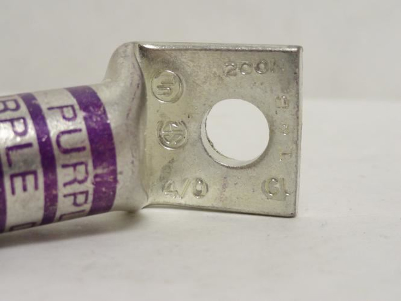 T&B 54970BEUF06; Copper Compression Lug 4/0 AWG 45Deg 3/8"Stud