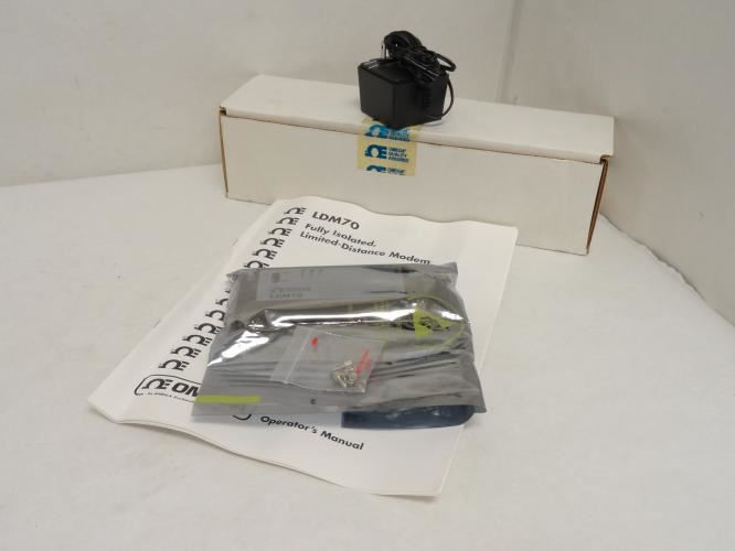 Omega LDM70-SJT; Fully Isolated Limited Distance Modem; 12VAC