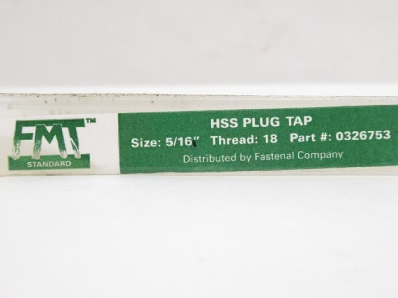 FMT 326753; Flute H3; Plug Hand Tap; 5/16"-18 HSS 4
