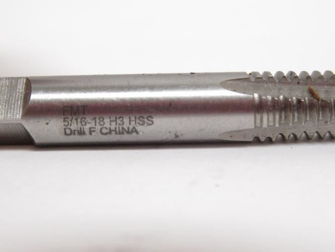 FMT 326753; Flute H3; Plug Hand Tap; 5/16"-18 HSS 4