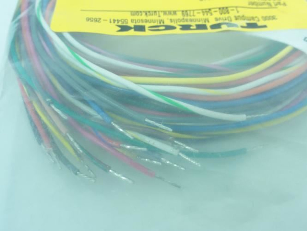 Turck BSFDV 19-19-1/M18; Male Receptacle; 30VAC/DC; 1M Length