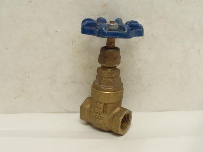 Nibco NL0J005; Bronze Gate Valve T-113; 3/8NPT; Non-Rising