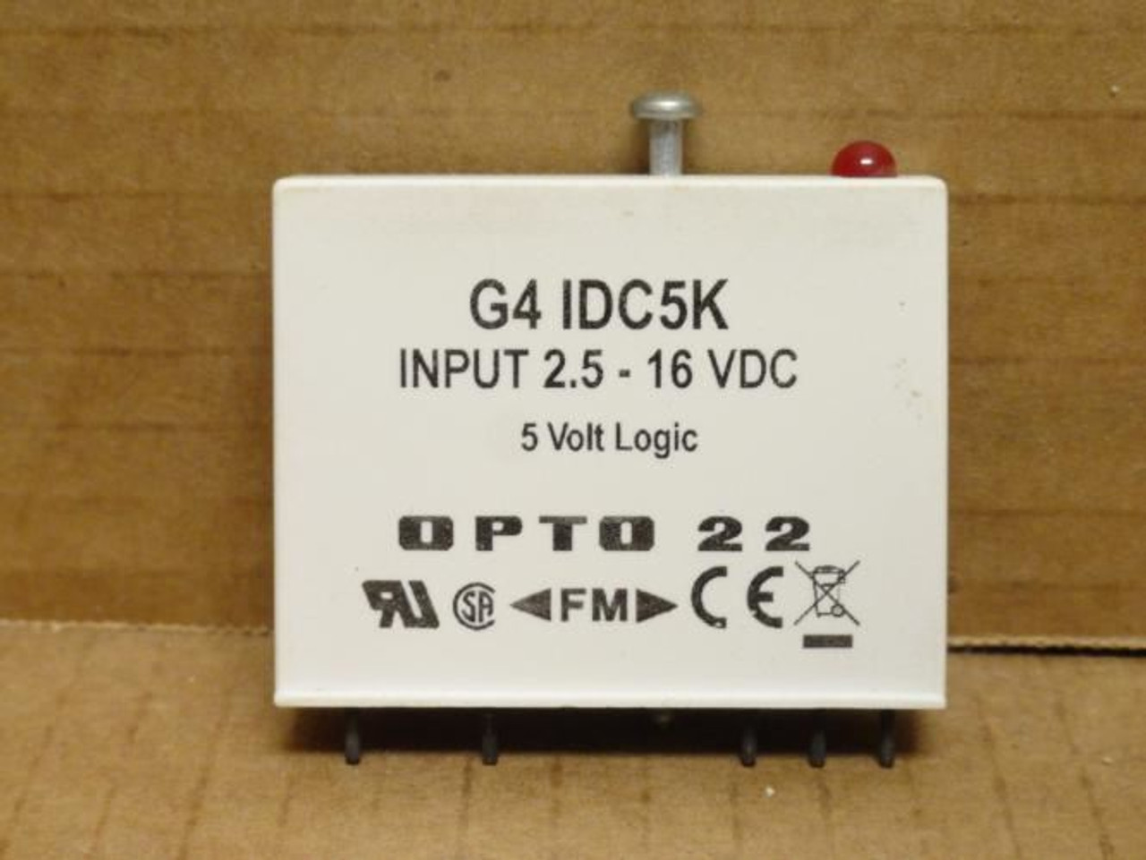 Opto 22 G4 IDC5K; I/O Module 2.5~16 VDC; 5V Logic