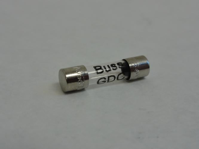 Bussmann GDC-630MA; Box-5; Fuses; 630mA; 250VAC
