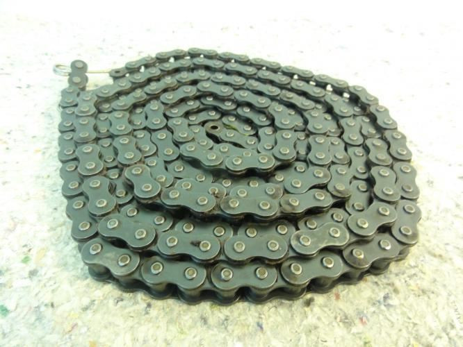 Regina 08B-1X10FT; Roller Chain # 08B; Riveted; 1 Strand; 10' OL