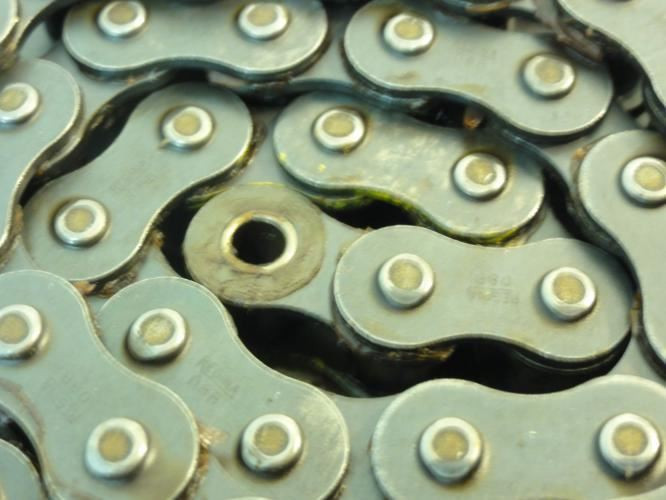 Regina 08B-1X10FT; Roller Chain # 08B; Riveted; 1 Strand; 10' OL