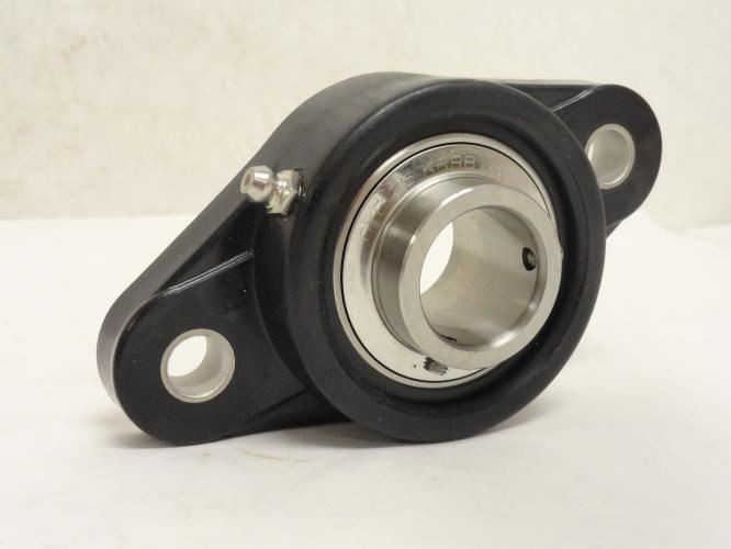 INA W06-PBT; Flange Bearing; 25mm ID; 2-Bolt; Polymer