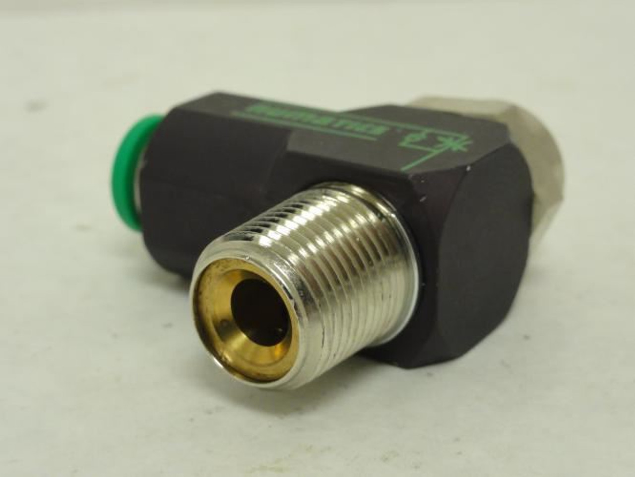 Numatics 3FPRN12; Flow Control Valve 3/8" NPT to 3/8" (# 6) Tube