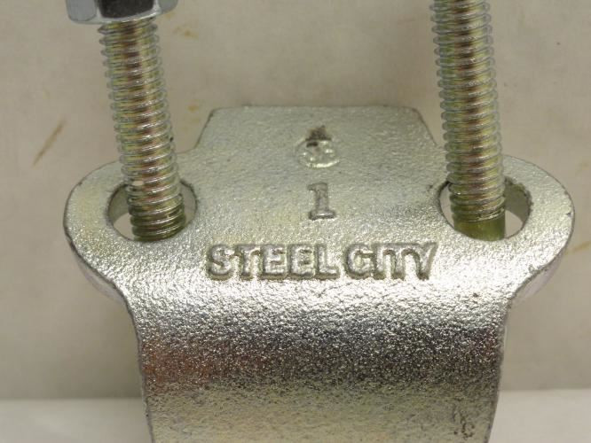 Steel City RCS-1; Conduit Clamp; 1"; RA; Malleable Iron
