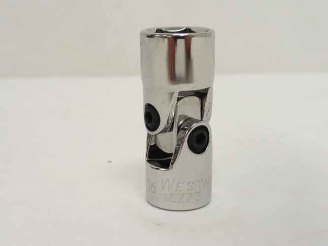 Westward 1EZZ3; 9/16" Chrome Vanadium Socket; With 3/8" Drive