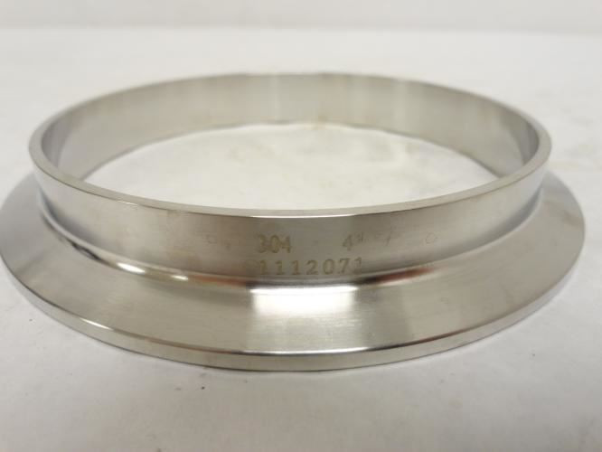 Industry-Std 11L908; Short Ferrule; SS-304; Clamp; Size: 4"