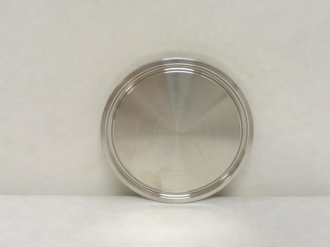 Industry-Std 11A393; Sanitary Solid End Cap; SS-316; Size 2"