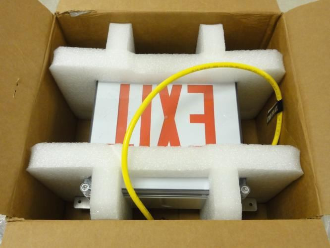 Lighting ETC EL-EDL-12R; Exit Sign 120 Volts