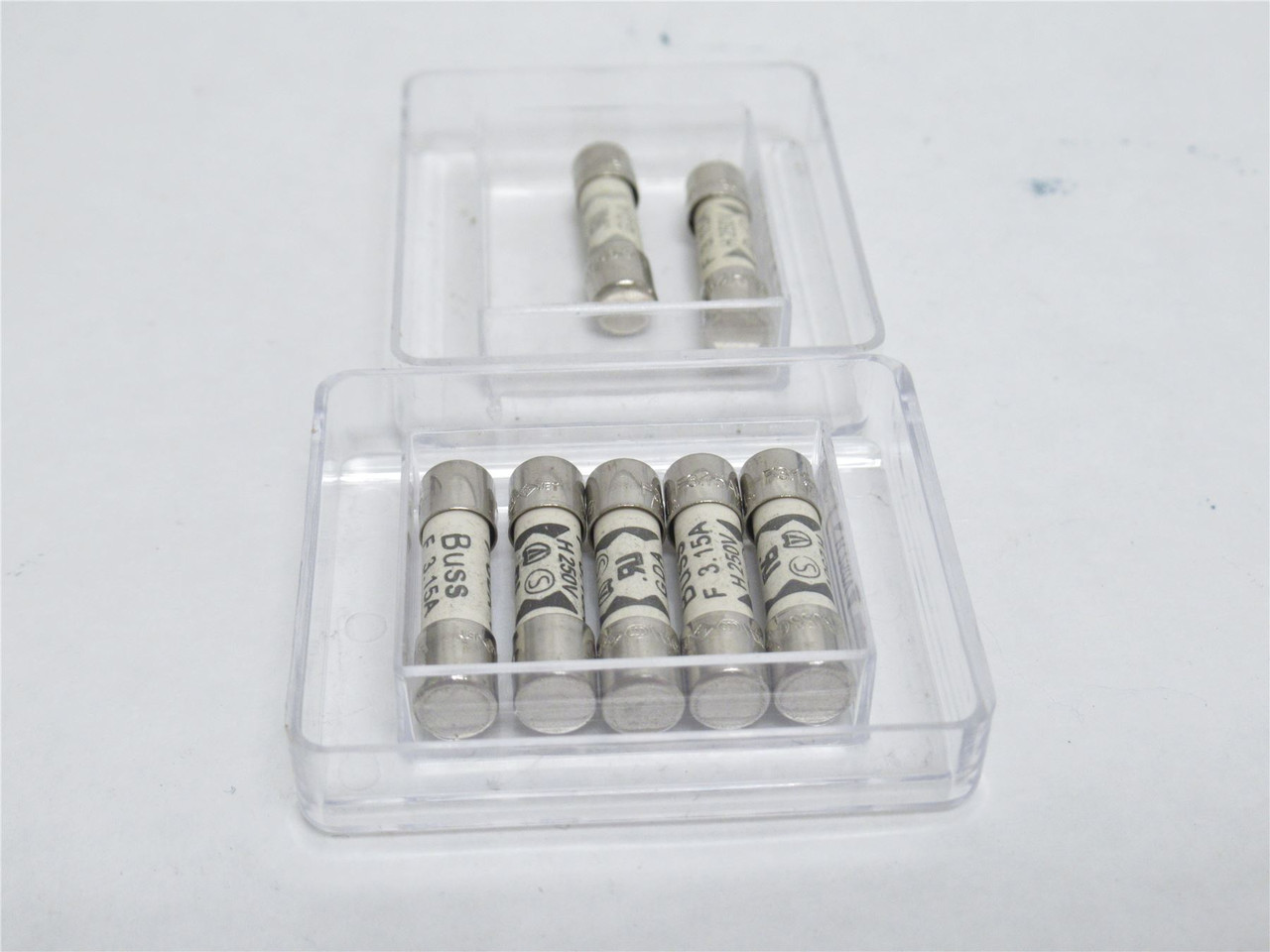 Bussmann GDA-3-15A; Lot-7 Cartridge Fuses; 3.15A; 250VAC