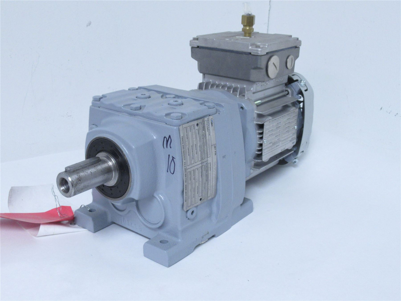 JBT R37DRS71S4; Motor GearBox; .37KW; 39:1 Ratio; 1700RPM