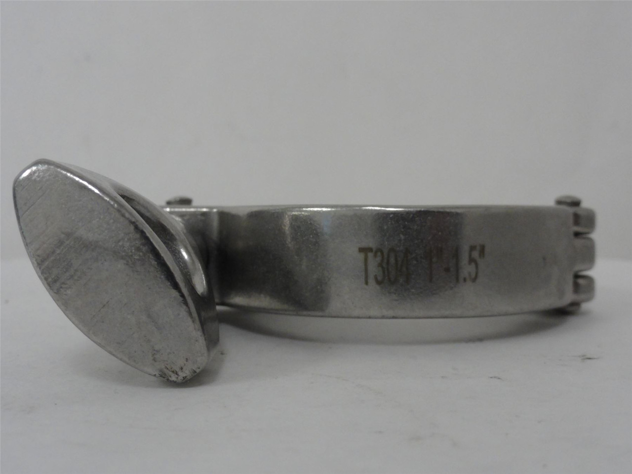 MFG- 13MHHM1.5; Single Pin Clamp; SS; Size: 1-1.5"