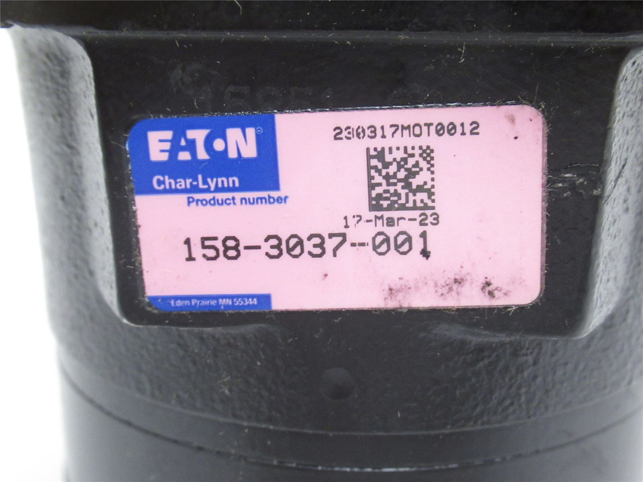 Eaton 158-3037-001; Geroler Spool Valve Motor 15GPM;  2250psi