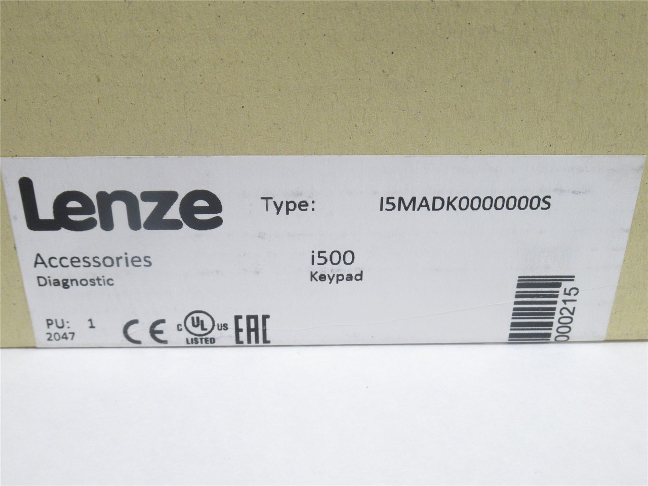 Lenze 15MADK0000000S; Keypad Interface Module