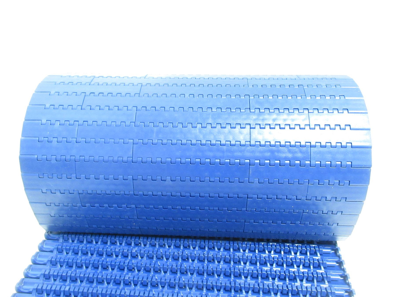 Intralox MDL-UNKN-237570; Blue Flat Top Belt; 12"W x 10' Long