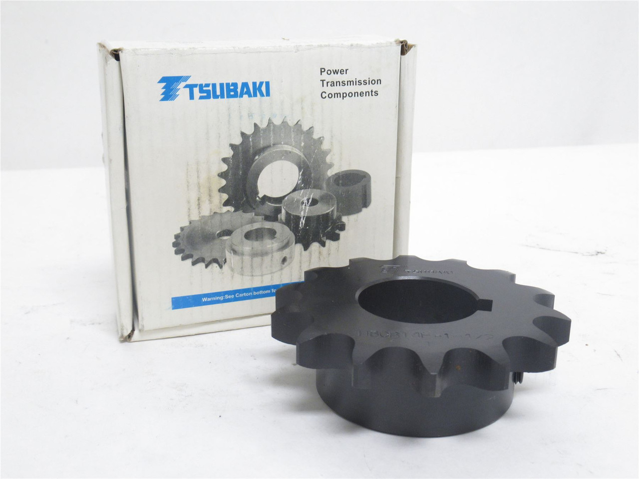 Tsubaki H60B14F 1-1/2; Hardened Sprocket #60; 14T; 1-1/2"ID