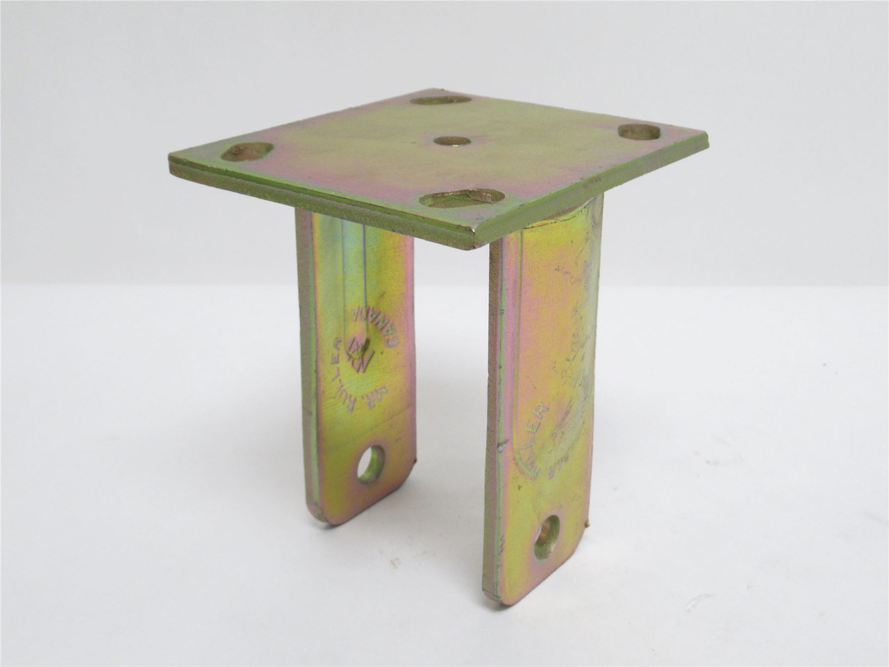 Mr Roller 6-851-150; Caster Plate; NO WHEEL; 4-Bolt