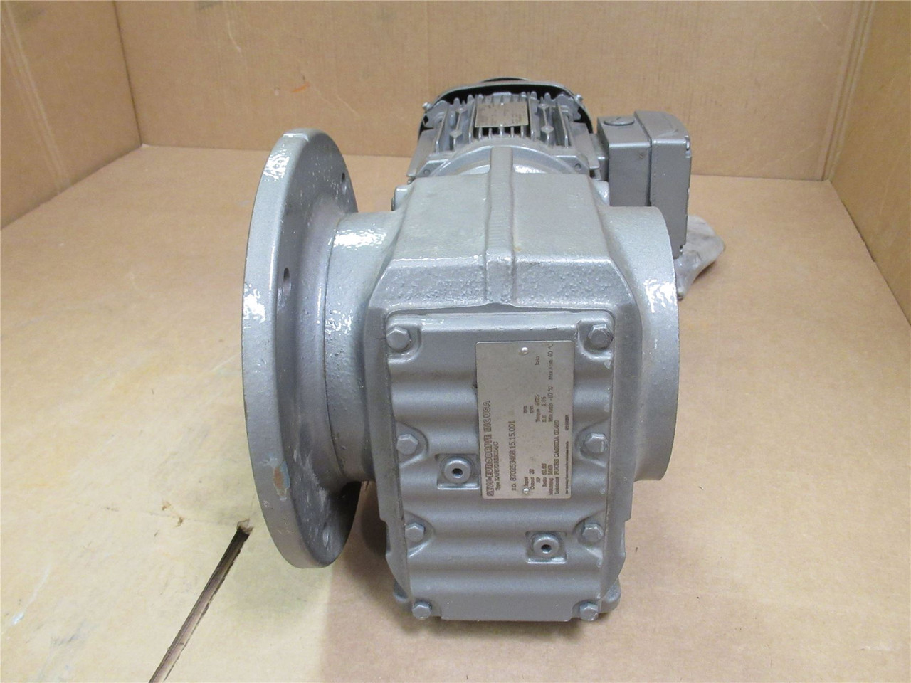 SEW KAF67DRE90L4/C; Wired AC Gear Motor; 2HP; 61:1 Ratio; 460V