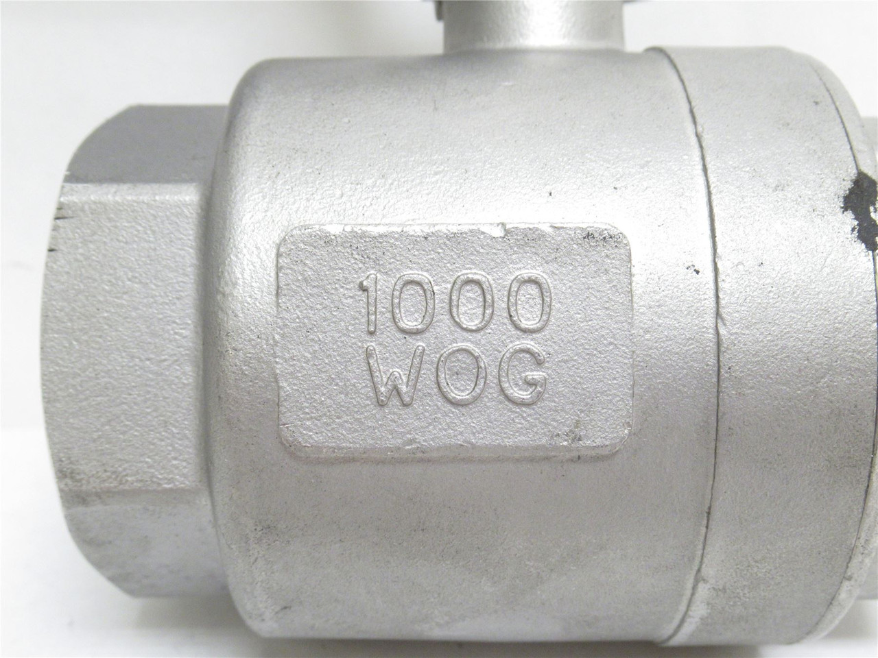 MFG- VBS02-200; Inline Ball Valve; SS; 2NPT; 1000WOG