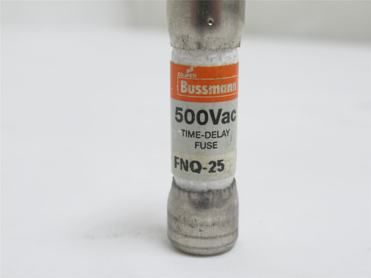 Bussmann FNQ-25; Time Delay Fuse; 25A; 500VAC; Dual Element