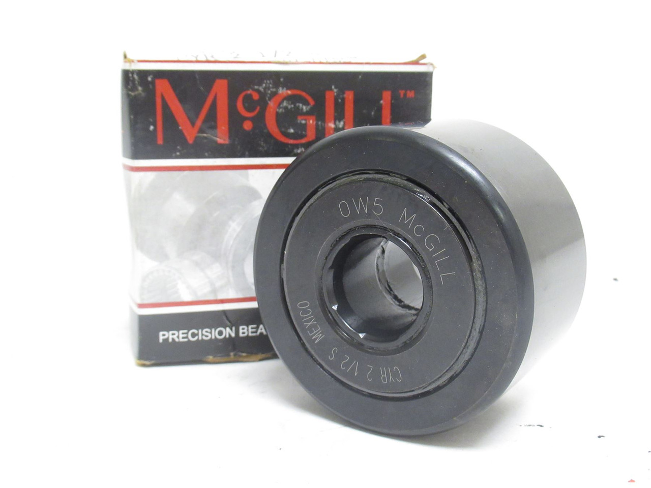 McGill CYR 2 1/2 S; Flat Yoke Roller 3/4"ID x 2-1/2"OD