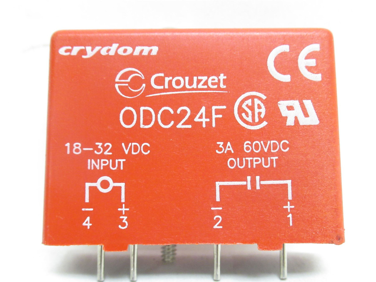 Crouzet ODC24F; I/O Module; 18-32VDC In 60VDC; 3A Out