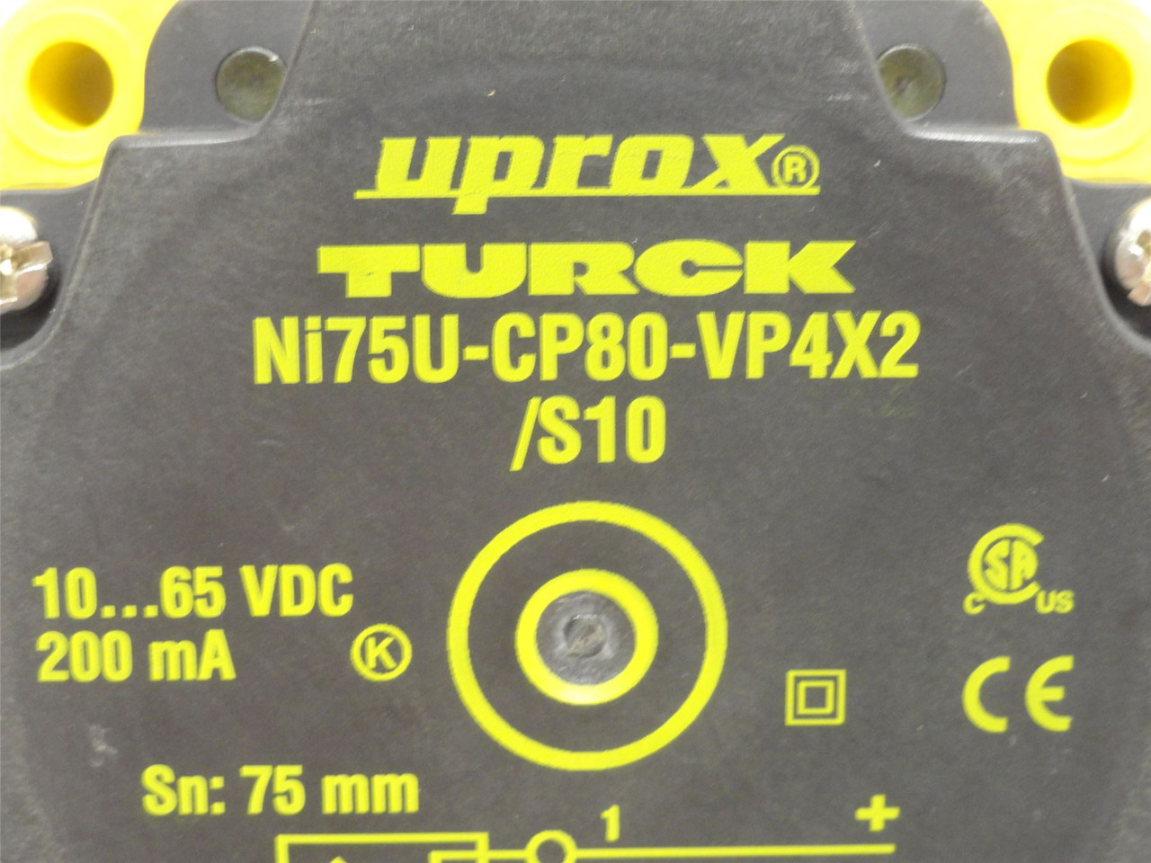 Turck Ni75U-CP80-VP4X2; Inductive Sensor; 75 mm Range