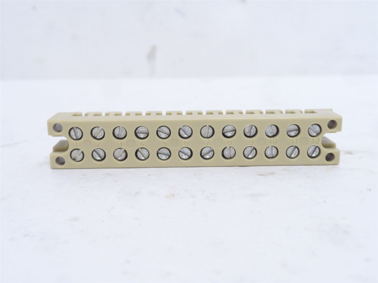 Weidmuller 241260000; Terminal Block MK 2/12; 12-Position