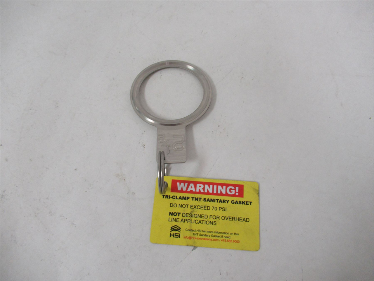 HS Innovations 71TBSSG25; Tri-ClampSanitary Gasket 2.5" 70psi