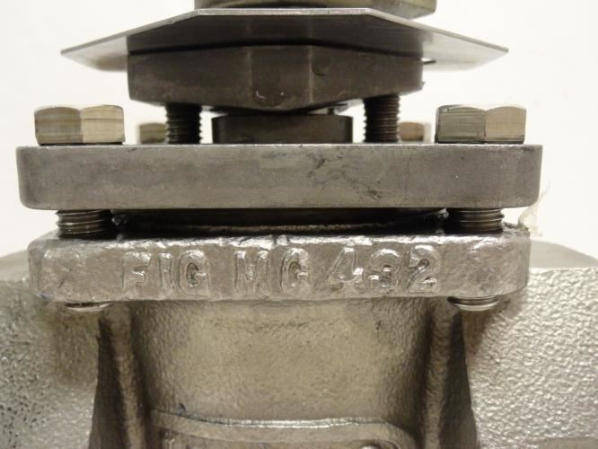 Durco MG432-2; Sleeveline Flow Control Tee Valve; 2FNPT