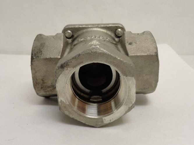 Durco MG432-2; Sleeveline Flow Control Tee Valve; 2FNPT