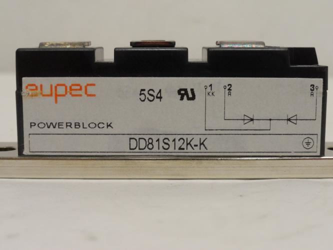 Eupec DD81S12K-K; Thyristor Power Module; NO SCREWS