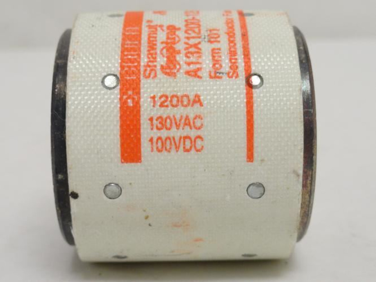 Gould A13X1200-128; Fast Acting Hockey Puck Fuse 1200A; 130VAC