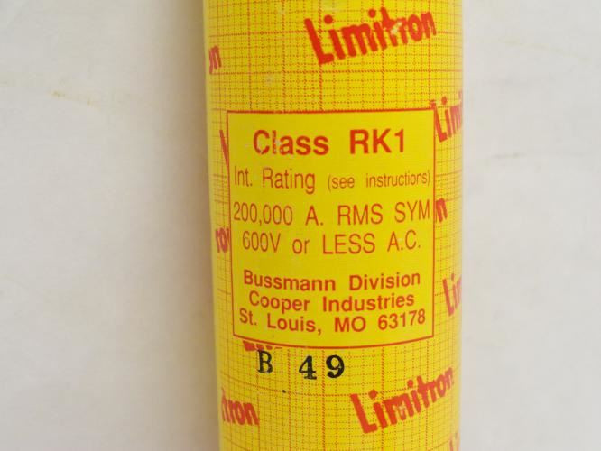 Bussmann KWS-R-200; Limitron Fast Acting Fuse; 200A; 600VAC