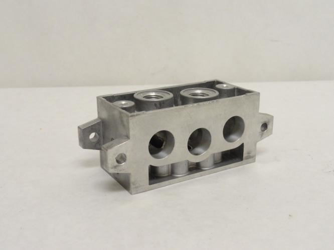 Rexroth 1825-503-144; Aluminum Manifold Block