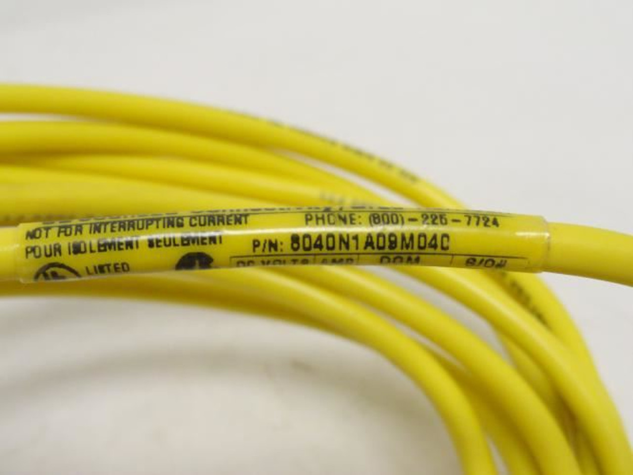 Woodhead 8040N1A09M040; Micro-Change Female Connnector Cord; 4m