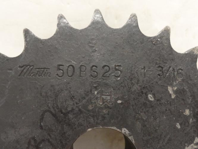 Martin 50BS25 1-3/16; Sprocket # 50; 25Teeth; 1-3/16"ID